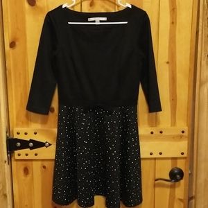 Juniors 3/4 sleeve dress